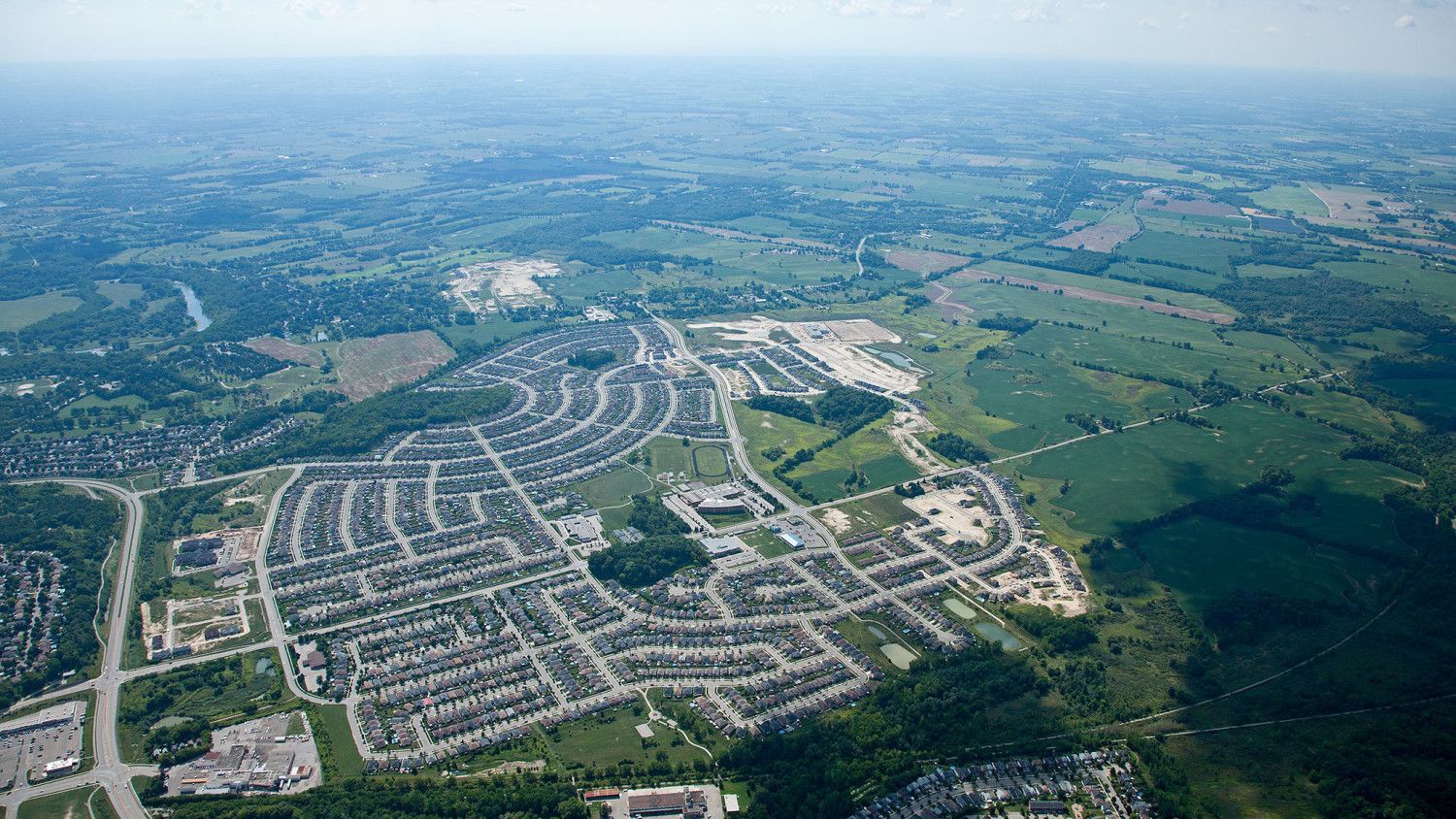 Site plan for Wyndfield in Brantford, Ontario