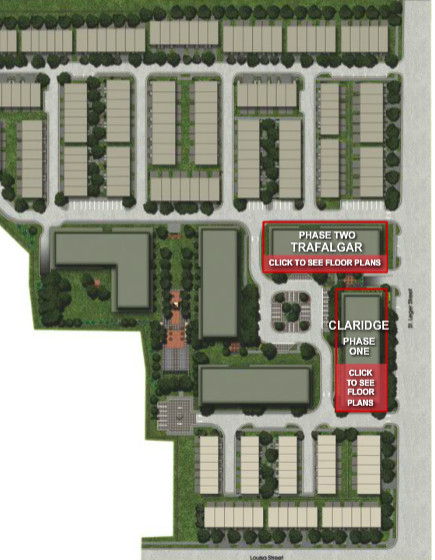 Site plan for Victoria Common in Kitchener, Ontario