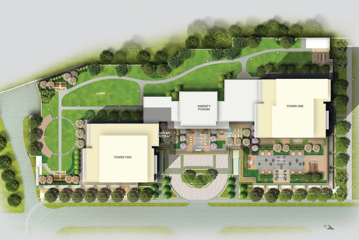 Site plan for SkyCity 2 in Richmond Hill, Ontario