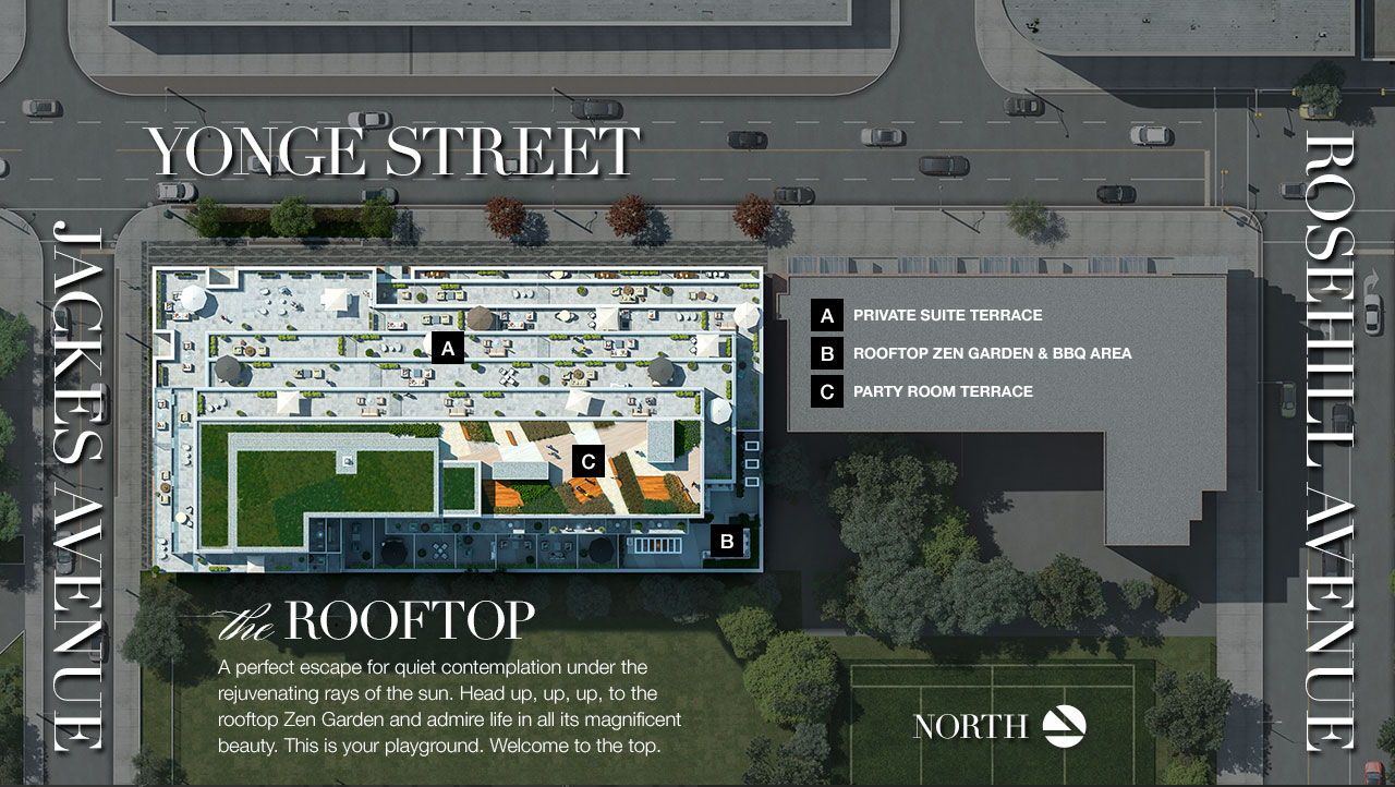 Site plan for The Jack Condo in Toronto, Ontario