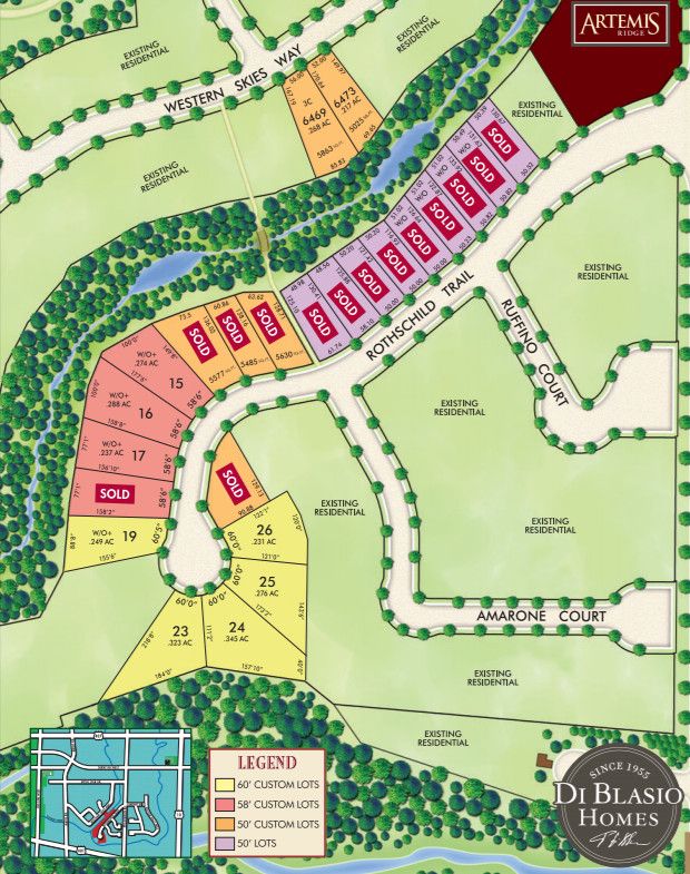 Site plan for Vintages Select in Mississauga, Ontario