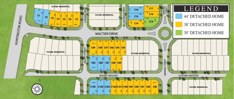 Site plan for Impression in Kleinburg (PD) in Kleinburg, Ontario