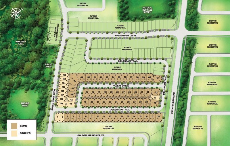 Site plan for Encore2 in Brampton, Ontario