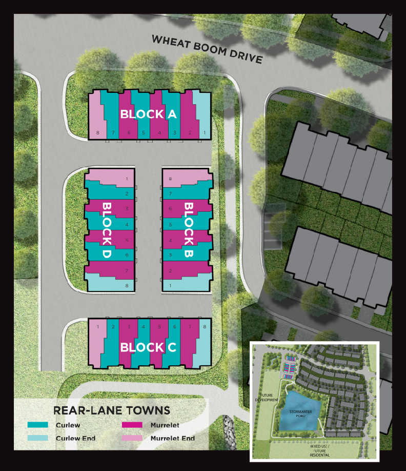 Site plan for Oakvillage (Mi) in Oakville, Ontario