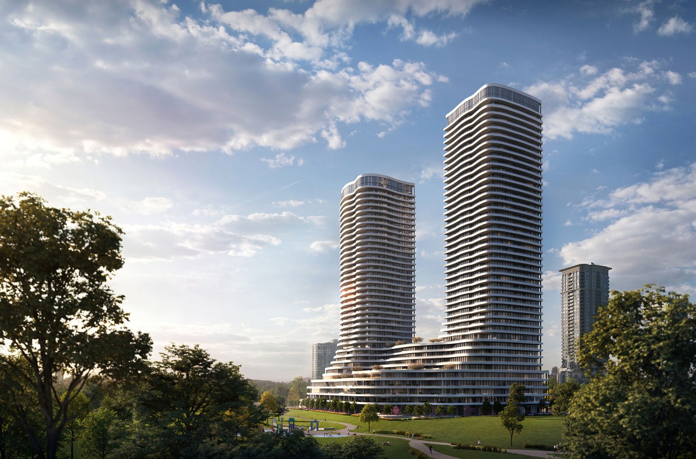 Voya official Parkside Village renderings image 1