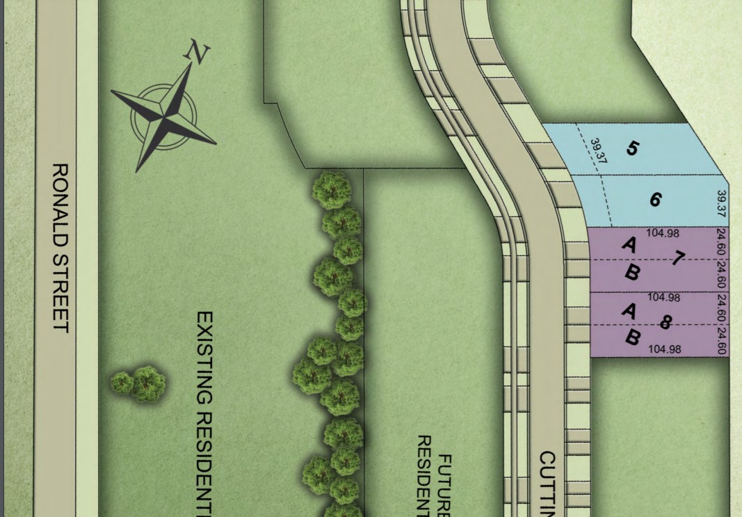 Site plan for Trailside (Cl) in Elora, Ontario