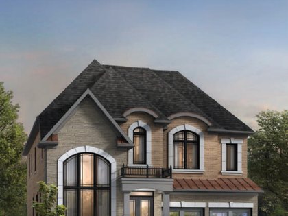 Official CountryWide Queensville detached model exterior rendering.