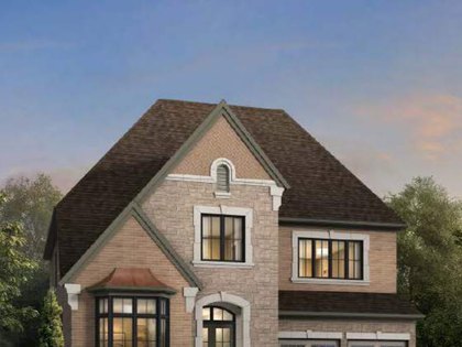 Official CountryWide Queensville detached model exterior rendering.