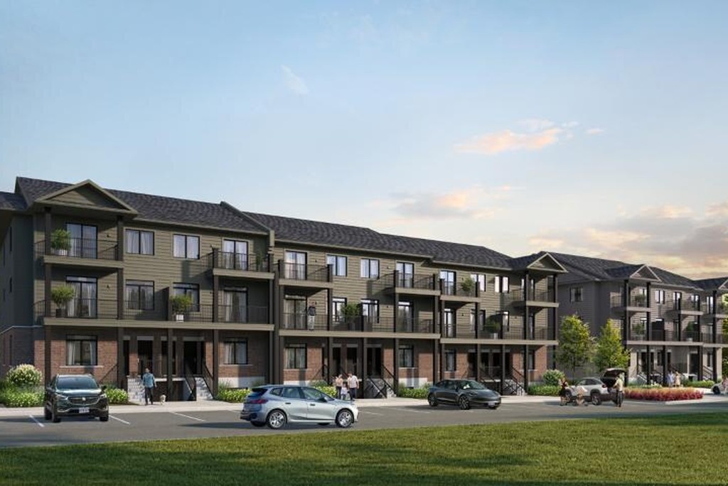 New homes at Cadence development by Fusion Homes in Cambridge, Ontario