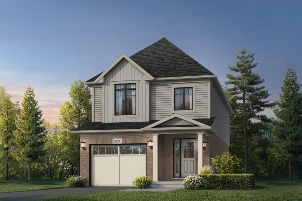 Orla home exterior at Mari at Williamsburg by Fusion Homes