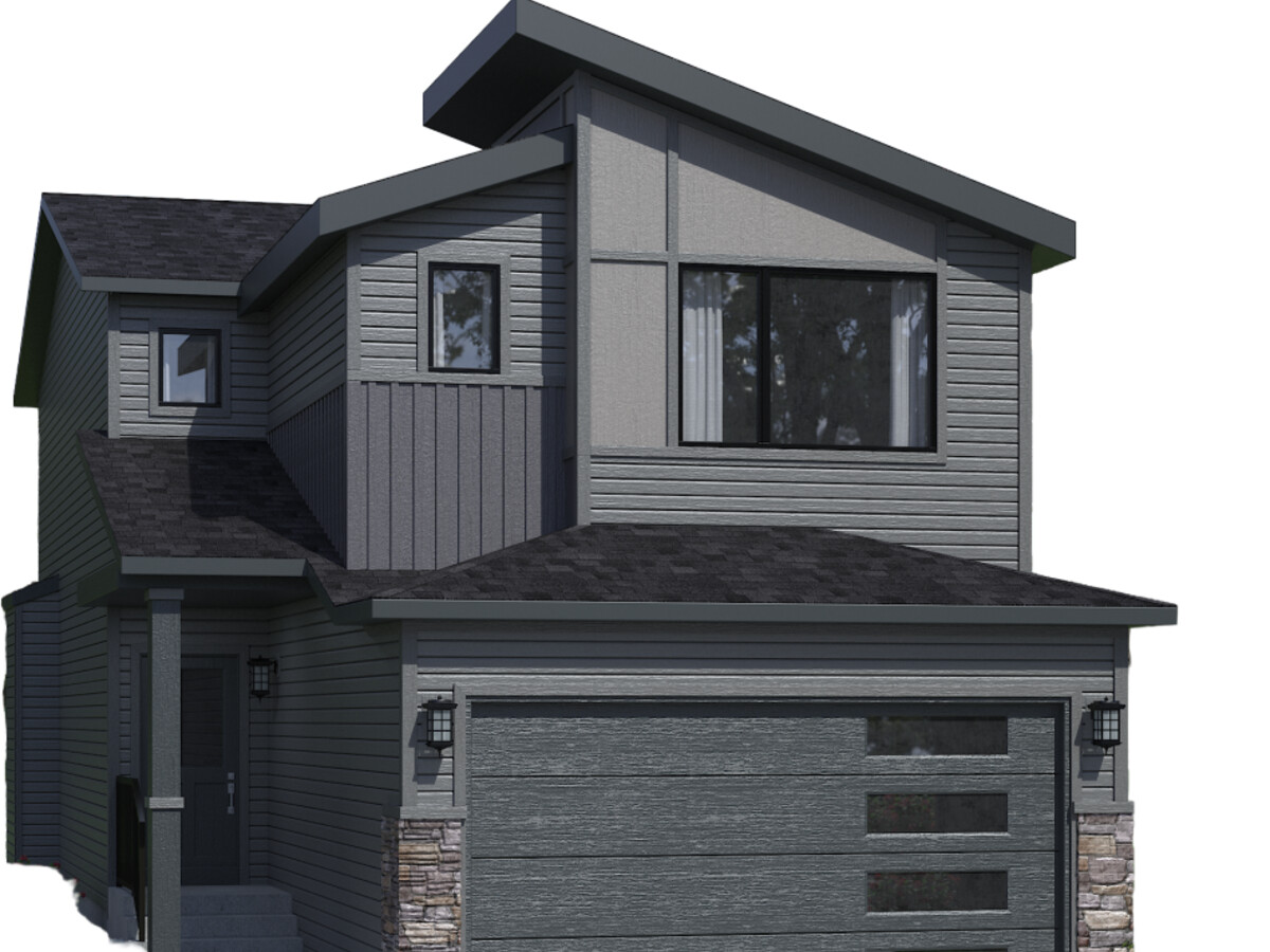 Irie front-drive home rendering by Calbridge Homes