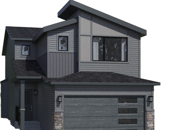 Irie front-drive home rendering by Calbridge