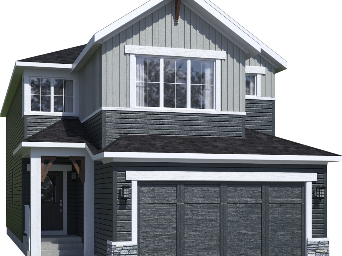 Origin front-drive home rendering by Calbridge Homes in Clearwater Park