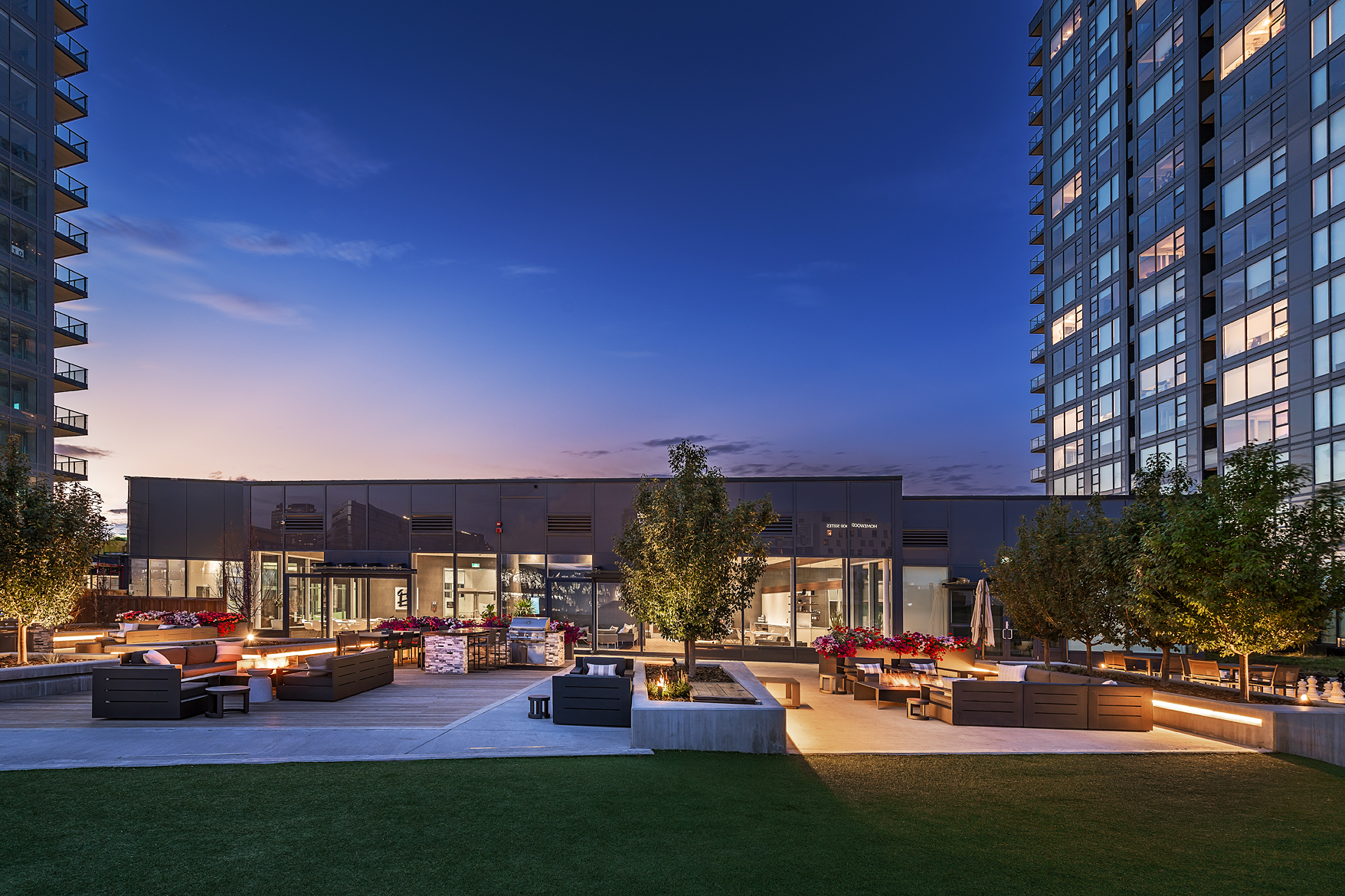 Arris lobby and shared amenity space
