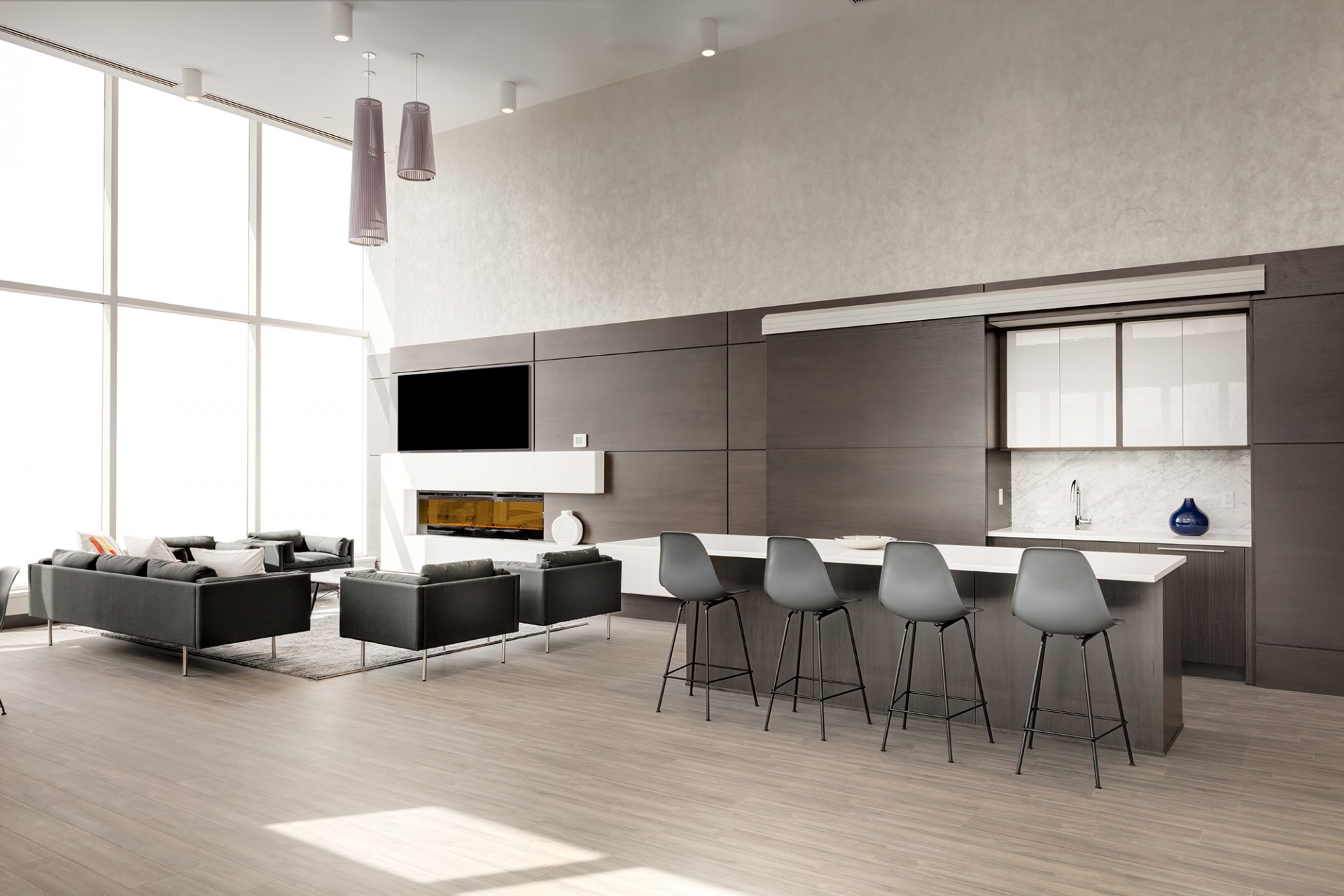 The Royal amenity kitchen and social space