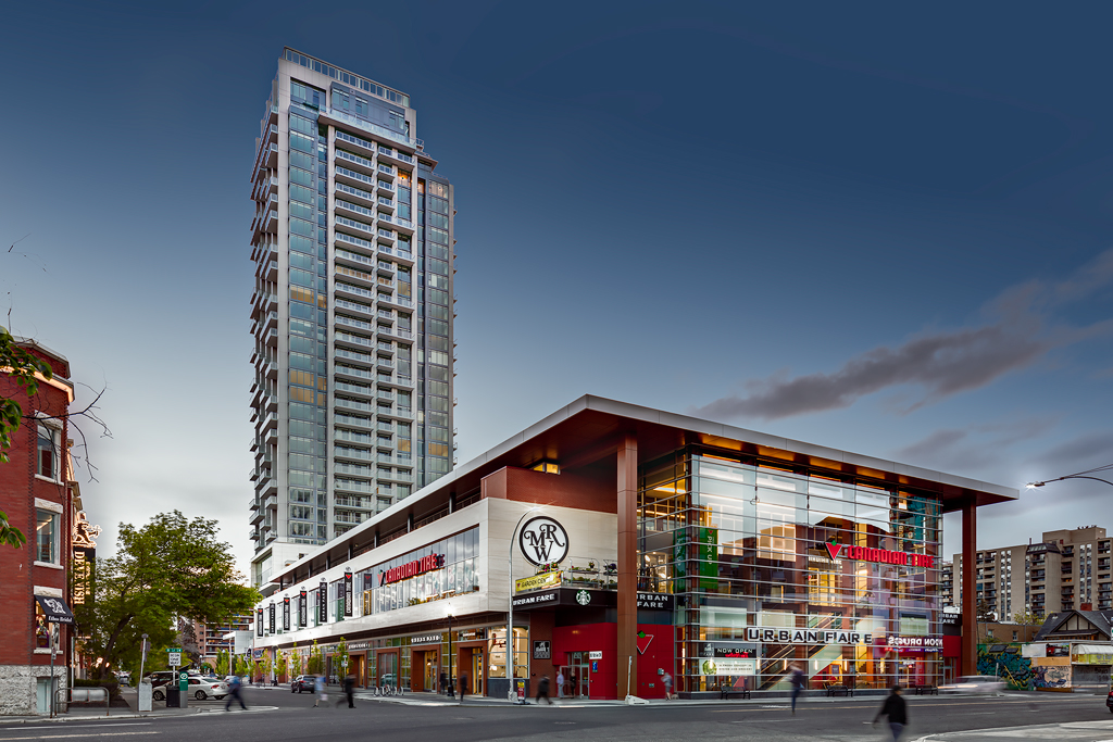The Royal exterior in Calgary