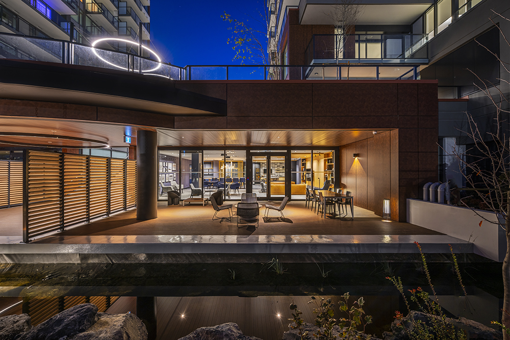 Dockside Green community amenity by Bosa Development