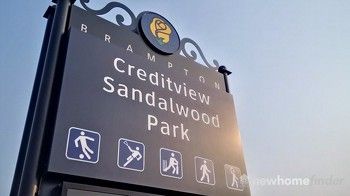 Creditview Sandalwood Park Sign
