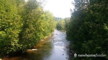 Credit River running along Forks Of The Credit Road