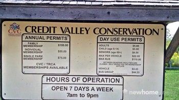 Credit Valley Conservation Rates