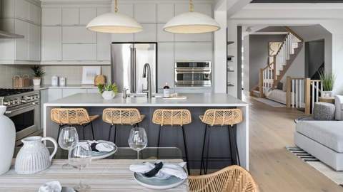 Seaton Whitevale kitchen by Mattamy Homes