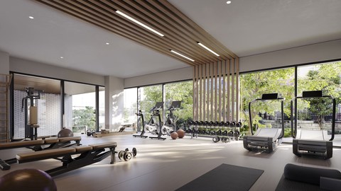 Westbend fitness room
