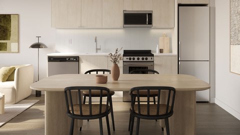 The Laurels kitchen rendering