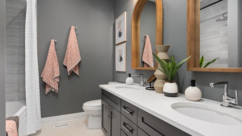 Union bathroom interior by Mattamy Homes