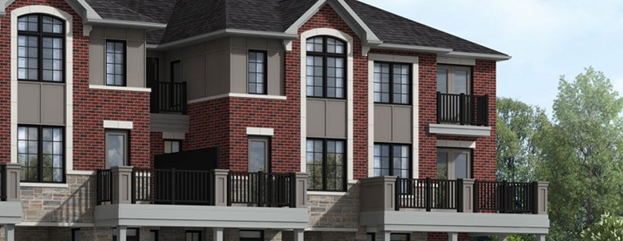 New homes at Union development by Mattamy Homes in Brampton, Ontario