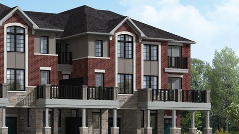 Union Cardinal townhome exterior