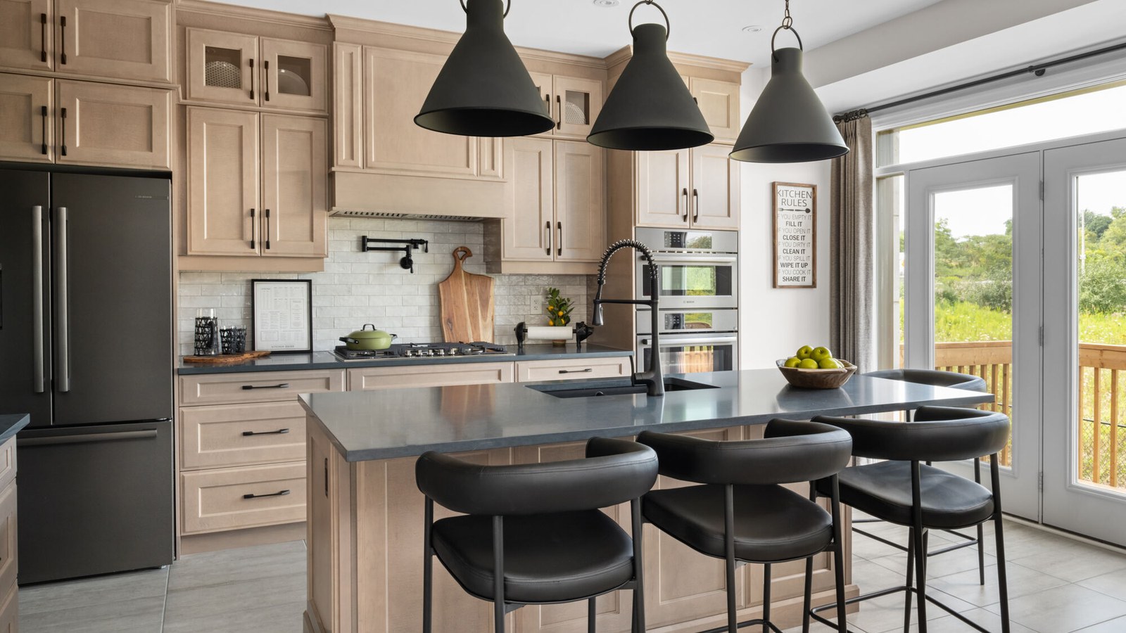 Union kitchen interior by Mattamy Homes