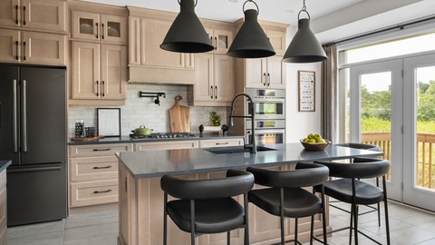 Union kitchen interior by Mattamy Homes