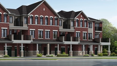 Union Saddlewood Corner townhome exterior