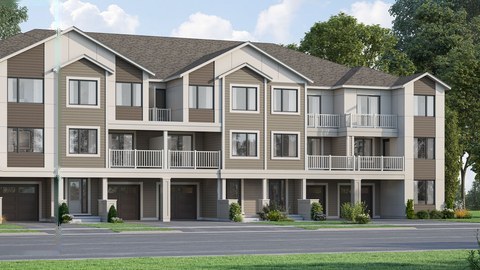Wildflowers Pembroke townhome exterior