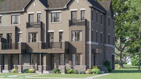 Clairmont Bromley townhome exterior