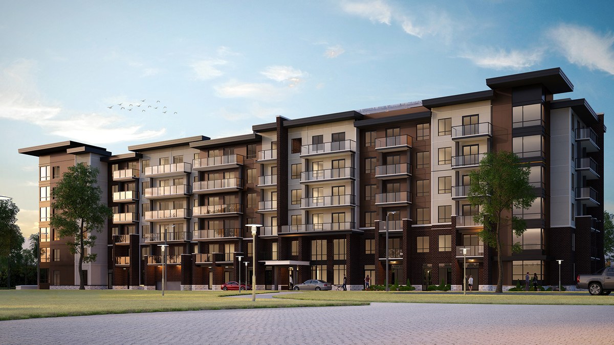 New homes at Canvas Markham development by Flato Developments in Markham, Ontario