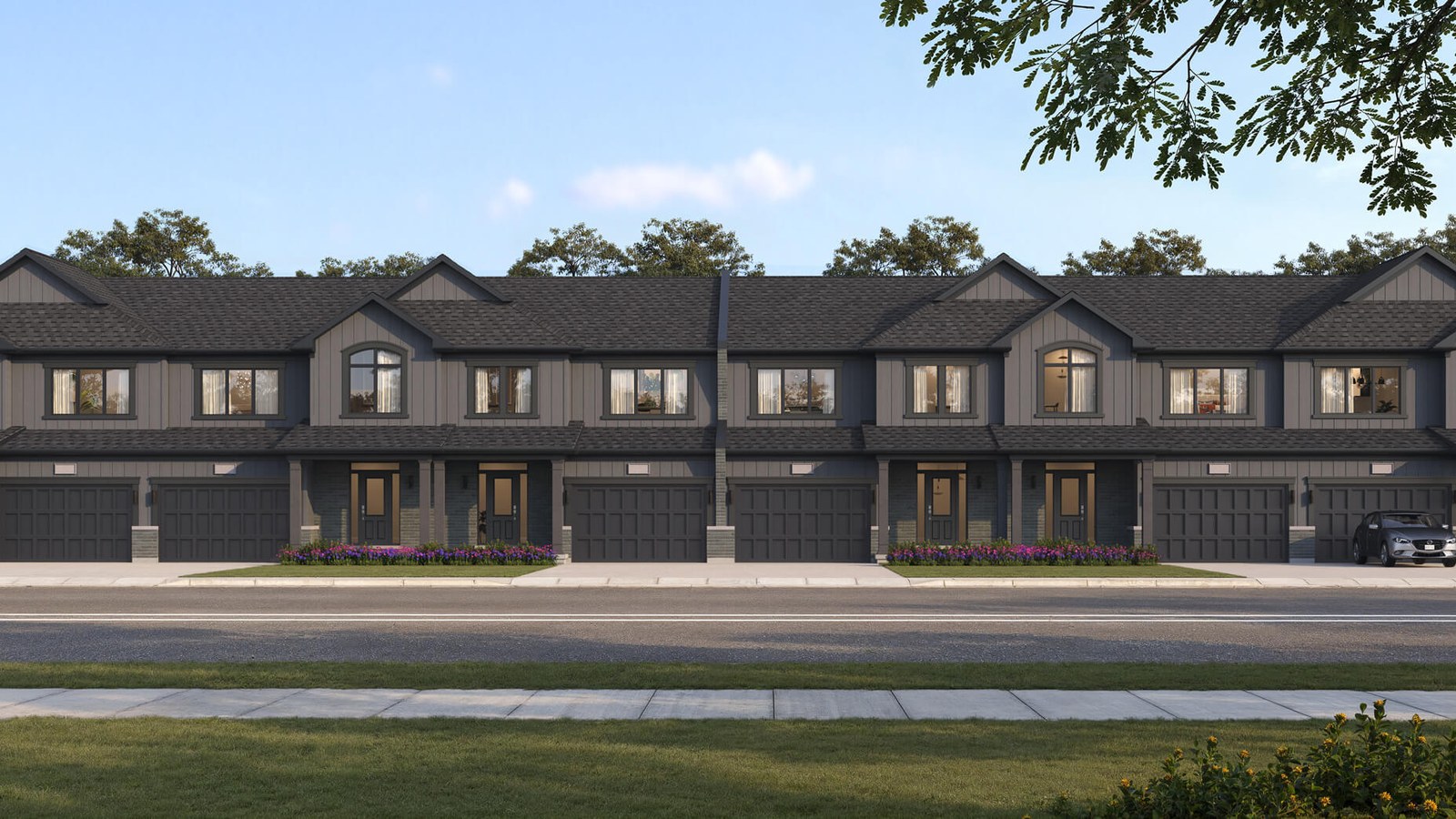 Brightside townhome exterior
