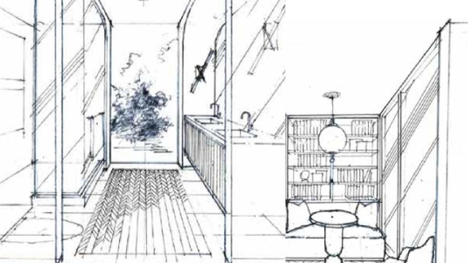 King Terraces concept sketch
