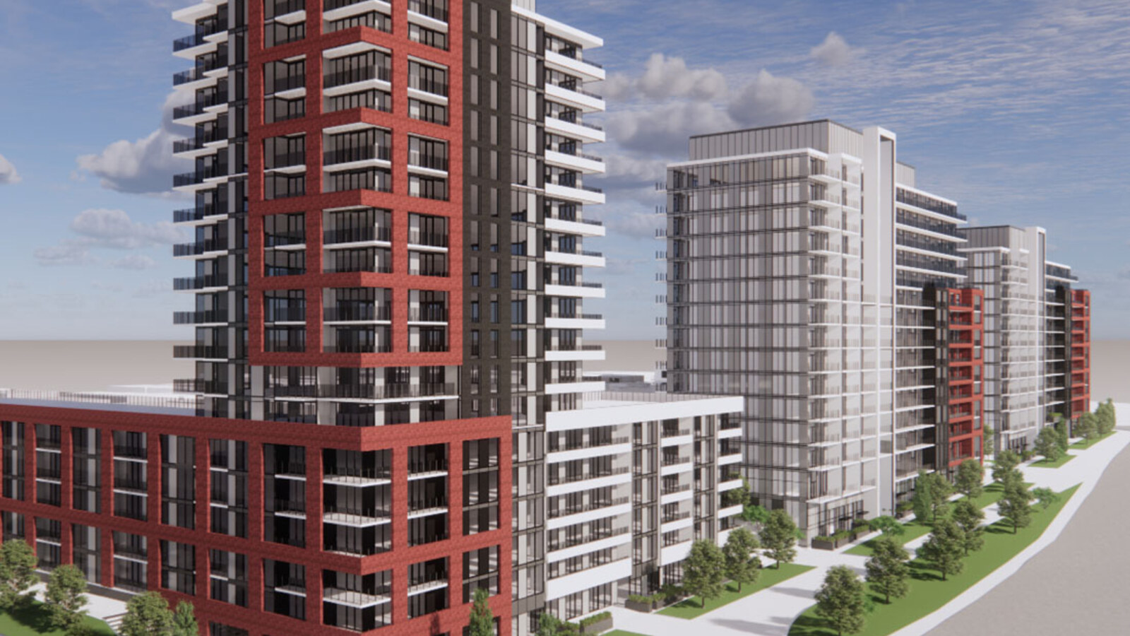 Official Triumph community rendering by Highmark Homes