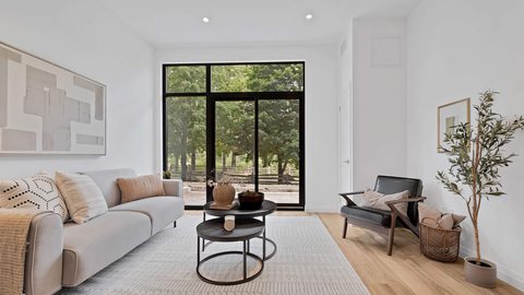 Rainbow Lake living room