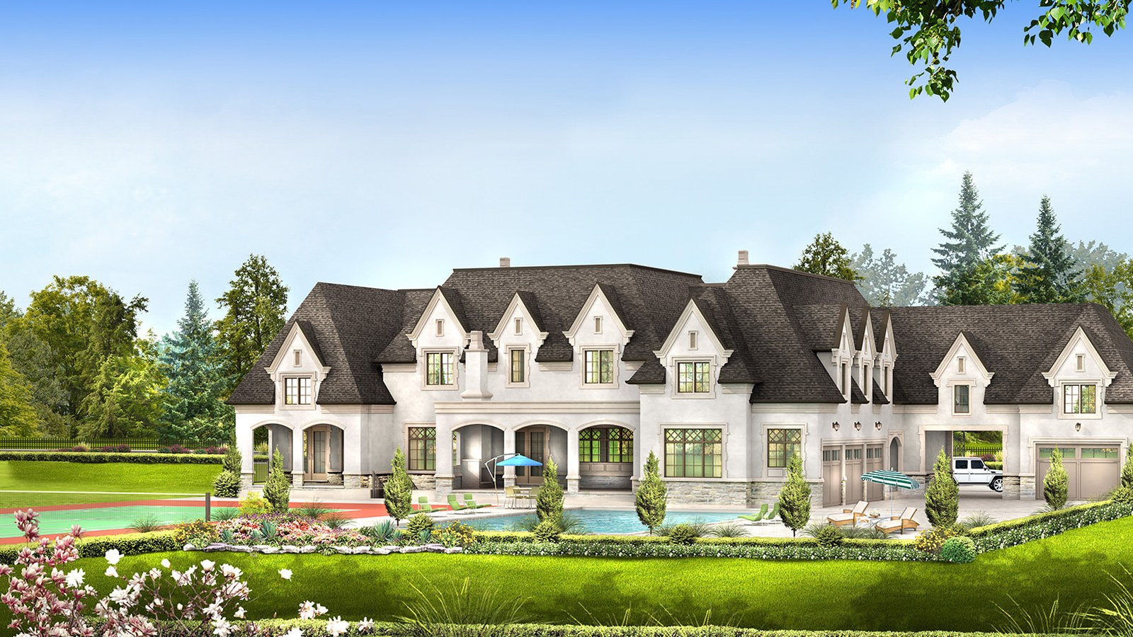 3 Ridgevale Drive exterior rendering