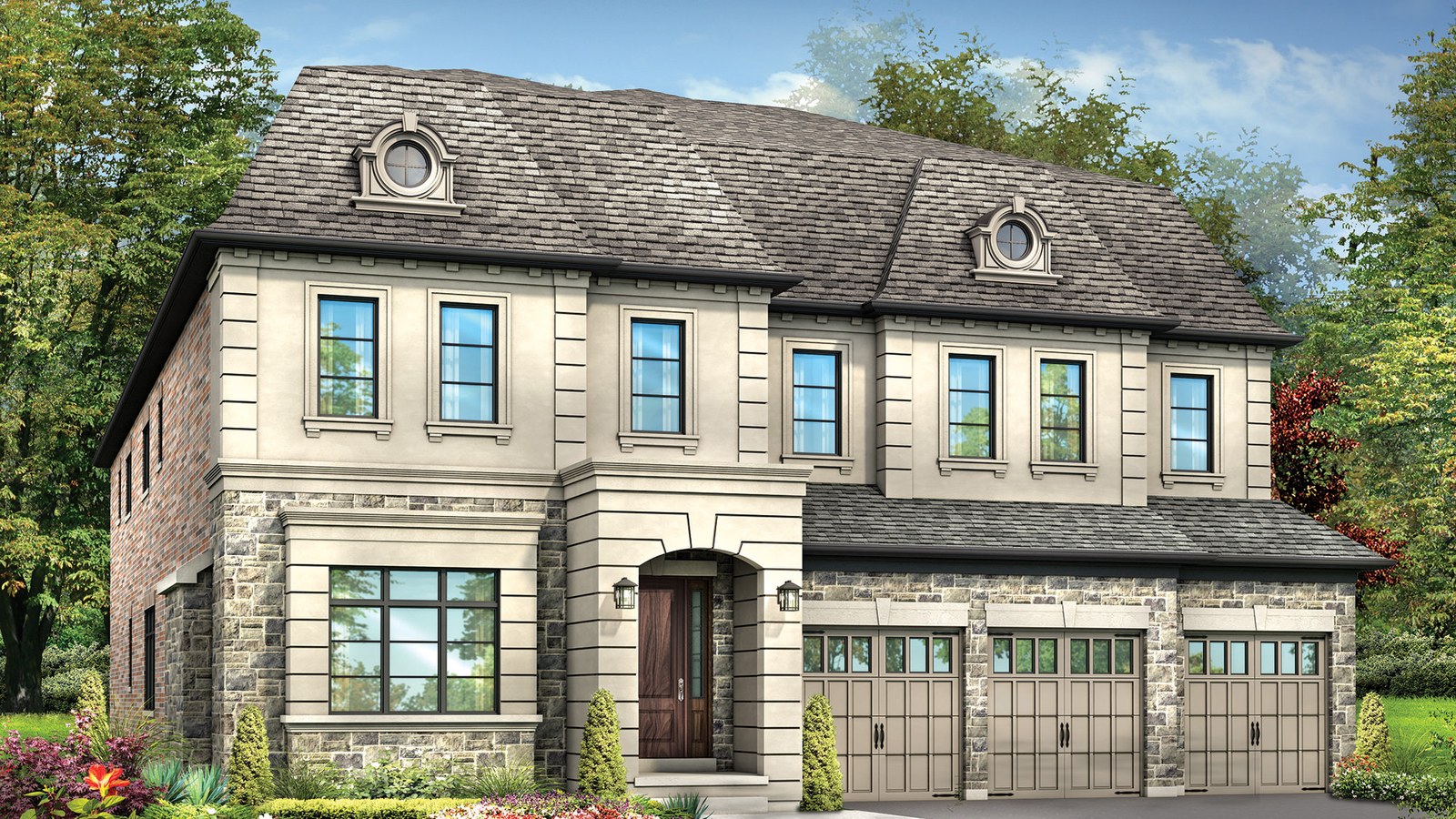 Pinnacle estate home rendering
