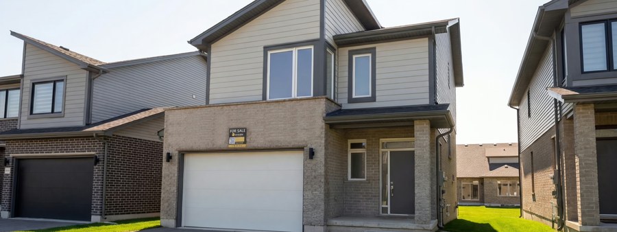 New homes at Summerside Trail II development by Ironstone Building Company in London, Ontario
