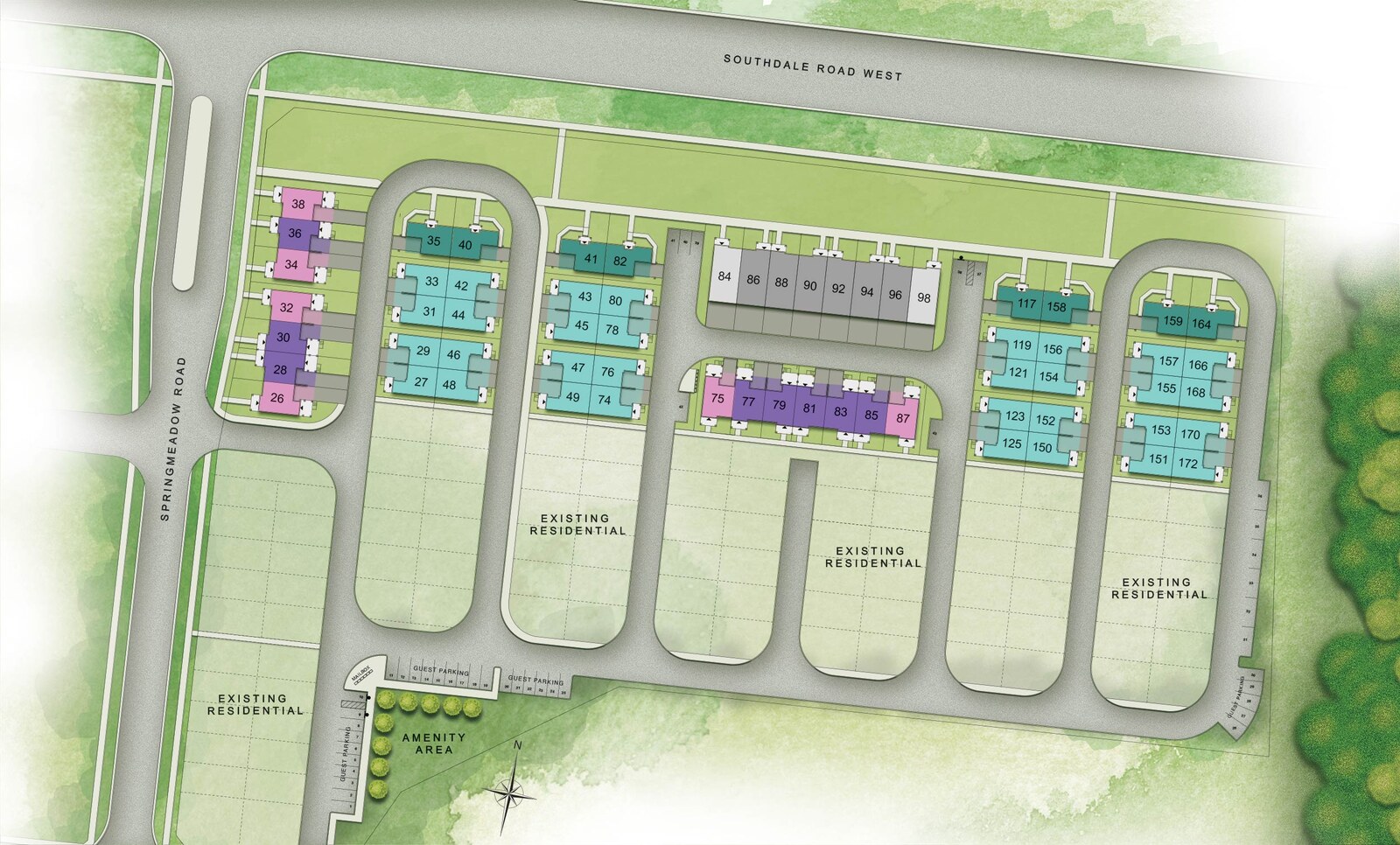 Site plan for Tempo 2 in London, Ontario