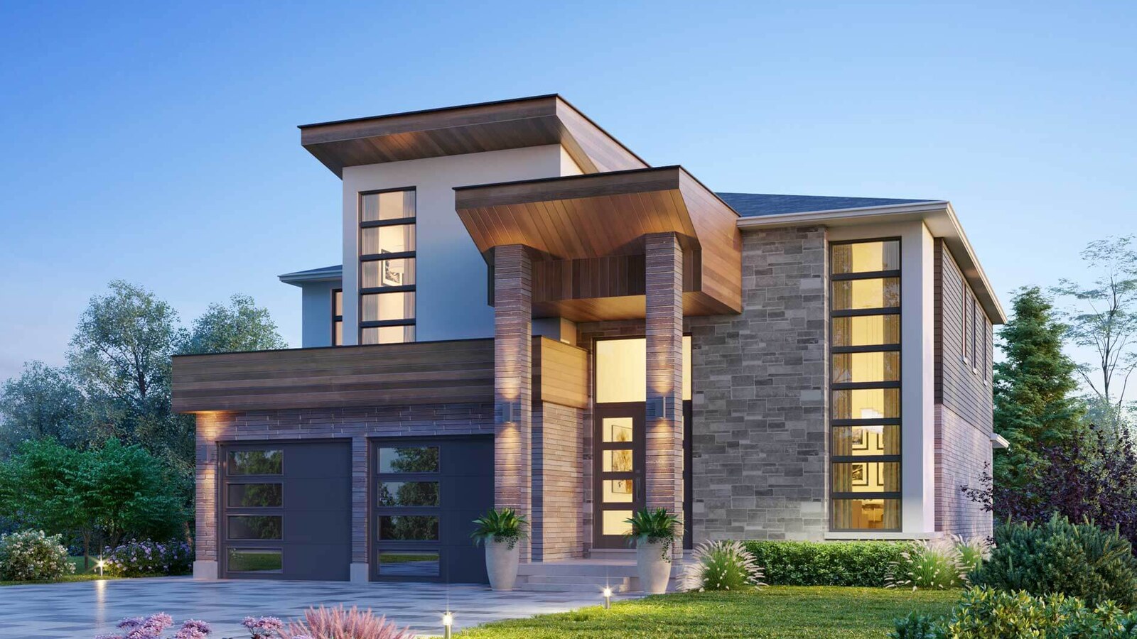 Detached home design at Wickerson Hills