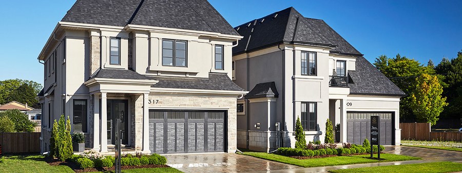 New homes at Terravita development by Kenmore Homes in Niagara Falls, Ontario