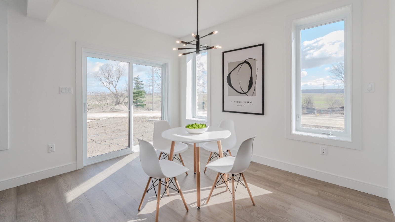 Harvest Hills Towns model-home interior
