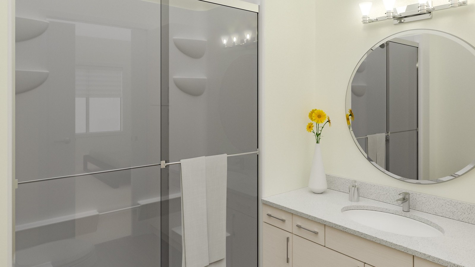 Bathroom finishes at Grand Pacific Gardens