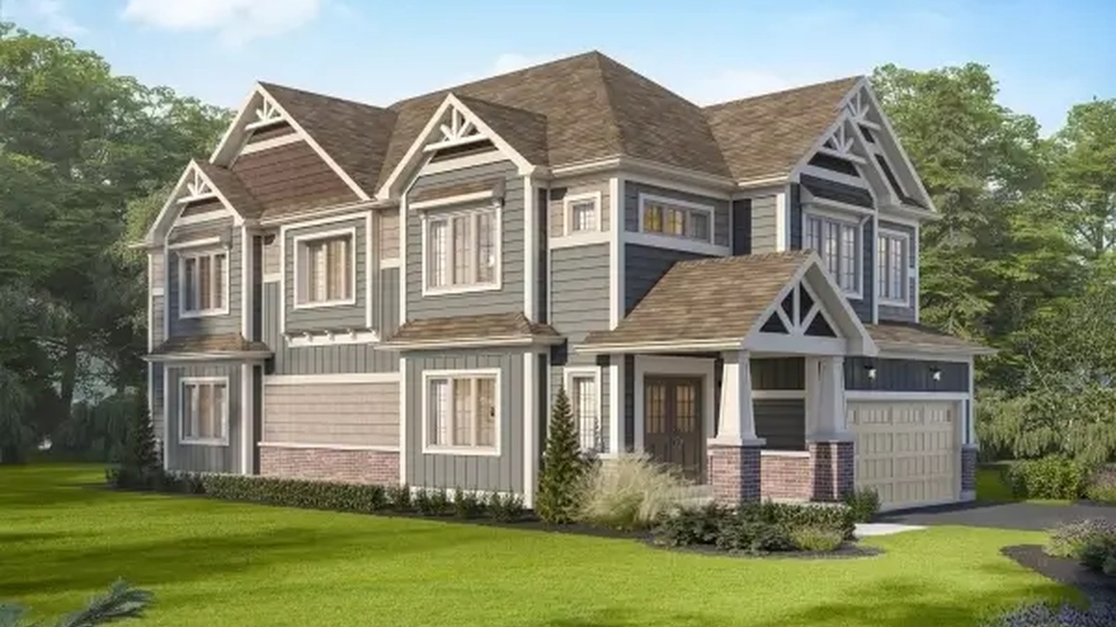 The Cedars corner single-family home