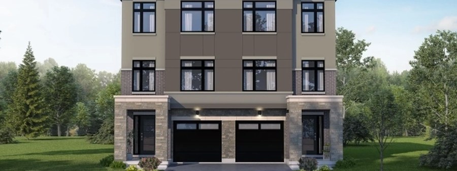 New homes at Maya development by Liv Communities in Brampton, ON